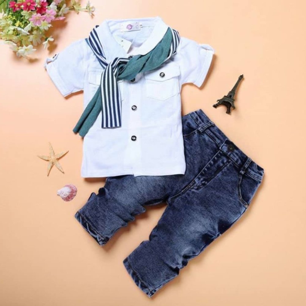 3 PCS DENIM SET